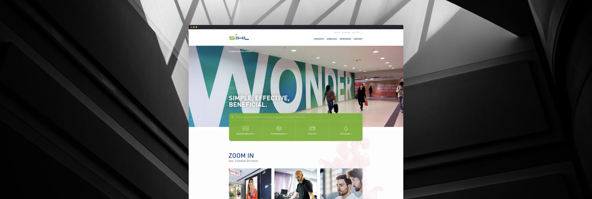 Sihl Corporate Website & Blog